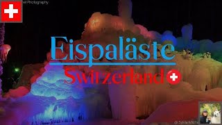 Eispaläste Schwarzsee in Switzerland January 2022  4K [upl. by Emoryt]