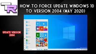 How To Force Update Windows 10 To Version 2004 May 2020  Fast amp Simple Guide [upl. by Hanus]