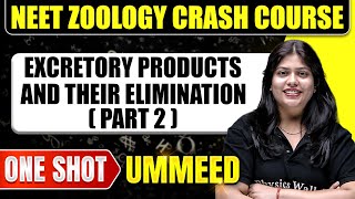 EXCRETORY PRODUCTS AND THEIR ELIMINATION Part 2 All Concepts Tricks amp PYQs  NEET Crash Course [upl. by Yendis]