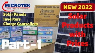 Microtek Solar Panels Inverters and Charge Controllers with Price 2022  Microtek Solar Review [upl. by Eicul]