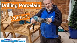 How to drill porcelain tiles [upl. by Lynne]