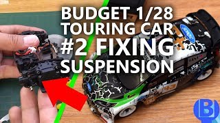 WLtoys K989 Budget Touring Car  Stage2 Suspension Fix [upl. by Otrevire]