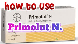 Primolut N Tablet Uses amp Side effects [upl. by Naro618]