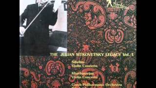 Julian Sitkovetsky plays Khachaturian Violin Concerto 3 movement [upl. by Petey]