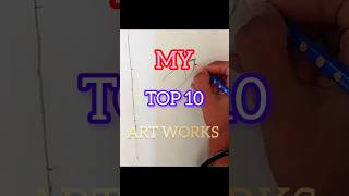 Top 10 My ARTWORKS☠️😈😈🤗shorts☠️artdrawingdrawingideasdrawingtutorialsbeginners😜😛🤪😝🫣🤗💪💯😸 [upl. by Matuag]