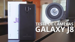 Galaxy J8  Teste de Câmeras [upl. by Kilah]