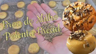 Broa de Milho Polenta Bread I Mina [upl. by Ordnasela]