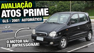 Avaliação Hyundai Atos Prime GLS 2001 Automático  Praticamente o antecessor do Kia Picanto [upl. by Edmanda701]