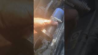 Small Cummins T stat replace [upl. by Latashia]