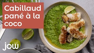 Recette du cabillaud pané à la coco [upl. by Janus]