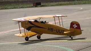 Bücker Bü 131 Jungmann M128 [upl. by Corilla]