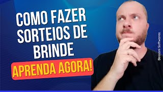 Como fazer Sorteios de brindes em sua empresa Conheça agora essa Ferramenta [upl. by Seavey]