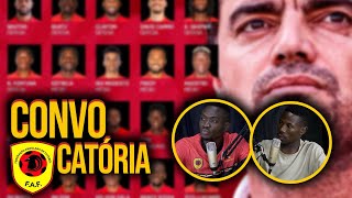 CONVOCATÓRIA DE ANGOLA PARA O JOGO CONTRA O NÍGER CAN MARROCO 2025 [upl. by Tamaru]