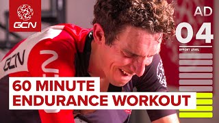 Indoor Cycling Workout  60 Minute Endurance Intervals Fitness Training [upl. by Joyann]