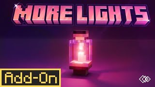 More Lights  Minecraft Marketplace Addon  Showcase [upl. by Oskar971]