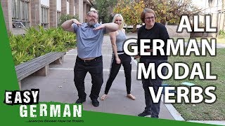 Learn all German Modal Verbs in 8 Minutes  Super Easy German 91 [upl. by Korff]