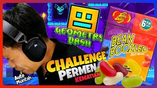 CHELENG MAEN BOCIL GEOMERTY DASH KALAU GAGAL MAKAN PERMEN SUPER BUSUK amp ENDINGNYA Geometry Dash [upl. by Boys780]