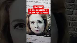 Lilia LEMOINE No pudo ser panelista de RIAL pero llego a la política 🤡 [upl. by Rosalie]