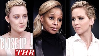 Full Actresses Roundtable Saoirse Ronan Jennifer Lawrence Mary J Blige  Close Up With THR [upl. by Fasta]