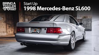 1998 MercedesBenz SL600 RENNtech SL74 Startup  Bring a Trailer [upl. by Bentlee]