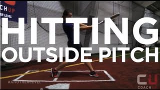 Softball Hitting Tips How To Hit an Outside Pitch [upl. by Yttel]