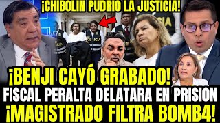 BOMB4 DR GARCÍA TOMA DESTRUYE A BENJI Y FISCAL PERALTA X PLAN FUGA CON MILLONES COIMAS EN ATENT4D0 [upl. by Tildy]