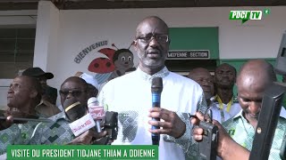 PDCIRDA VISITE DU PRESIDENT TIDJANE THIAM A ODIENNE [upl. by Laine891]