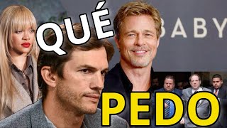 Brad Pitt Enfurece Por Harvey Weinstein  Rihanna Come Brownie Mágico Ashton Kutcher Plan [upl. by Merideth]