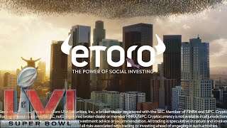 Super Bowl LVI 56 Commercial eToro  Flying Your Way 2022 [upl. by Lyford]