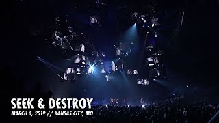 Metallica Seek amp Destroy Kansas City MO  March 6 2019 [upl. by Rinna]