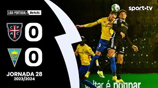 Resumo Casa Pia 00 Estoril  Liga Portugal Betclic  sport tv [upl. by Aitnom]