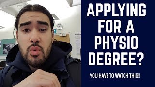 How to get into a Physiotherapy Degree in the UK  What to expect  Tips [upl. by Mace528]