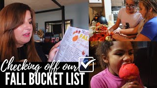 Checking Off Our Fall Bucket List  ep 1 [upl. by Cohla660]