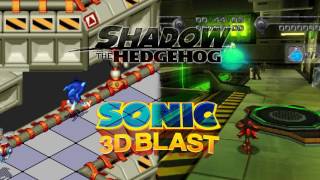 Sonic 3D Blast amp Shadow the Hedgehog  Panic Impact Mashup [upl. by Nerradal]