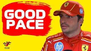 Carlos Sainz We didnt maximise anything  Post Race Interview Belgian GP 2024 [upl. by Selwin]