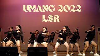 LSR Western Dance Society UMANG22 💃🏻💃🏻💃🏻 [upl. by Ettenwad]