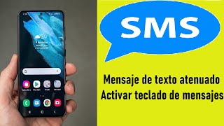 Cómo activar la aplicación de mensajes de texto deshabilitada en un teléfono Samsung Galaxy [upl. by Wallach]