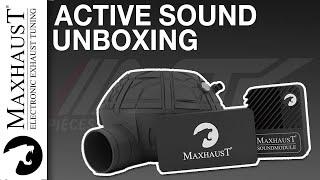 ACTIVE SOUND BOOSTER Maxhaust Unboxing MTK Tuning [upl. by Blancha8]