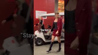 Taylor Swift”Stay back pls” The Photographer was trying to get a photo of up her skirt… shorts [upl. by Eceinhoj]