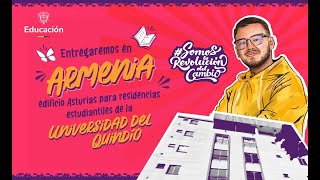 La Revolución del Cambio llega a Armenia Quindío con más infraestructura para los estudiantes [upl. by Melodee846]