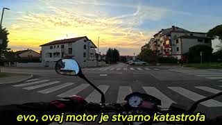 Prvi motovlog s novom kamerom Insta 360 [upl. by Frentz]