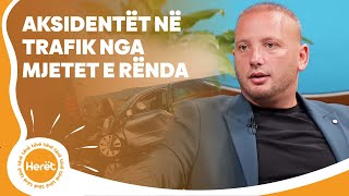 Aksidentët në trafik  nga mjetet e rënda [upl. by Chase]