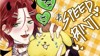 Illust Making  LAITO SAKAMAKI X POMPOMPURIN [upl. by Kial]