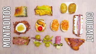 10 montaditos para tus cenas más gourmet [upl. by Ellerey285]