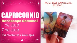 ⭐️CAPRICORNIO EL AMOR ES MAS FUERTE QUE EL MIEDO ESTA SEMANA ALGO FLORECE 💖 Horóscopo Tarot Semanal [upl. by Nelan]