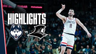 HIGHLIGHTS  1 UConn Mens Basketball vs Providence [upl. by Koral]