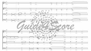 Peace  Martin Åsander SATB Div Guide [upl. by Yekcir]