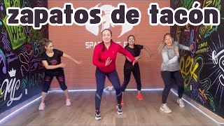 Zapatos de tacón Cumbia  Mariela López Dance Fit [upl. by Zetnas]