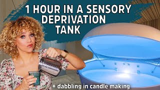 I Tried a Sensory Deprivation Tank  Pros and Cons of Float Therapy  Dabbles and Babbles [upl. by Winterbottom]