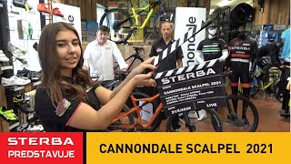 NEW Cannondale Scalpel 2021  PŘEDSTAVUJE ŠTĚRBA KOLA [upl. by Kermie92]